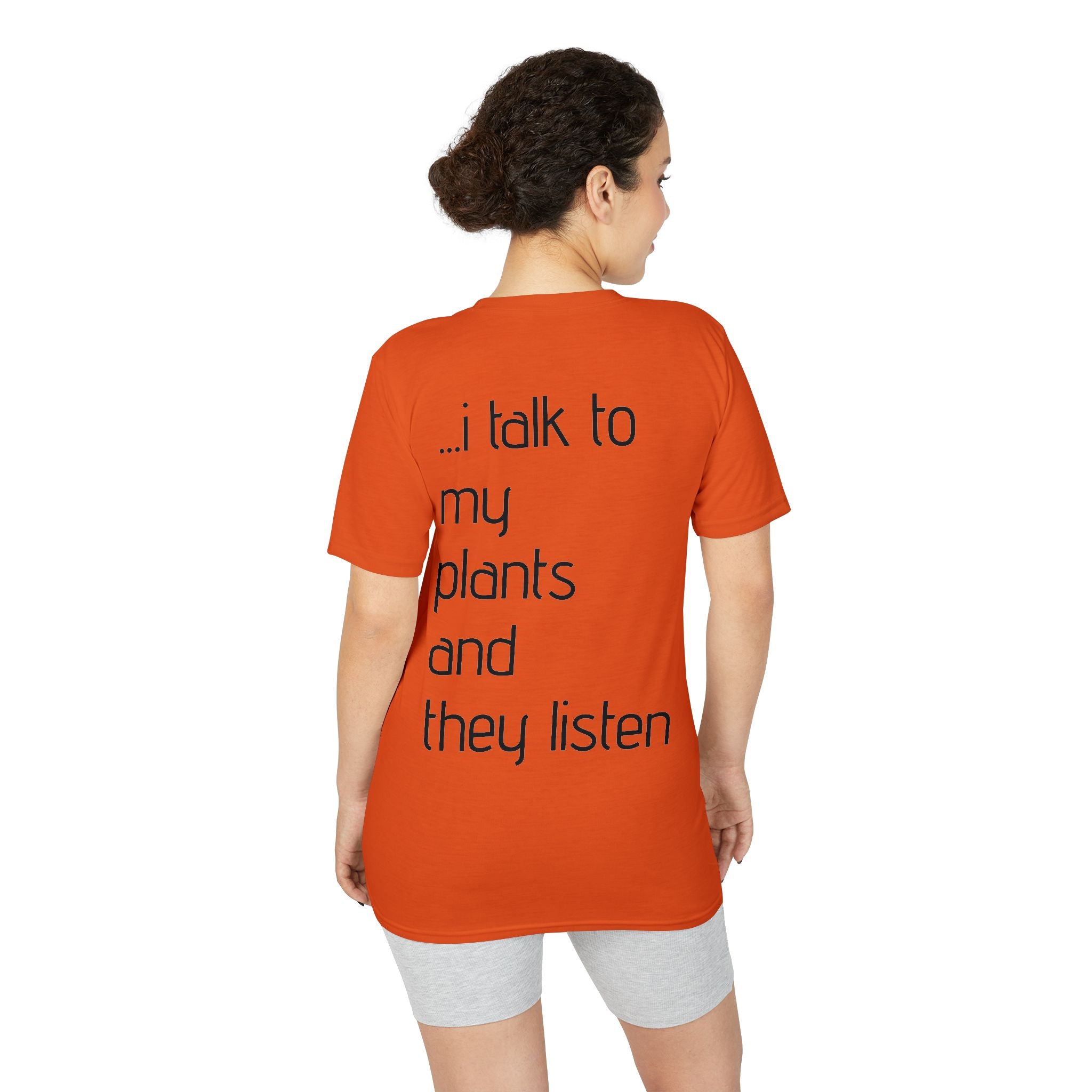 Crazy Plant Lady T-Shirt — "yeah, I'm that crazy plant lady... I talk to my plants and they listen"