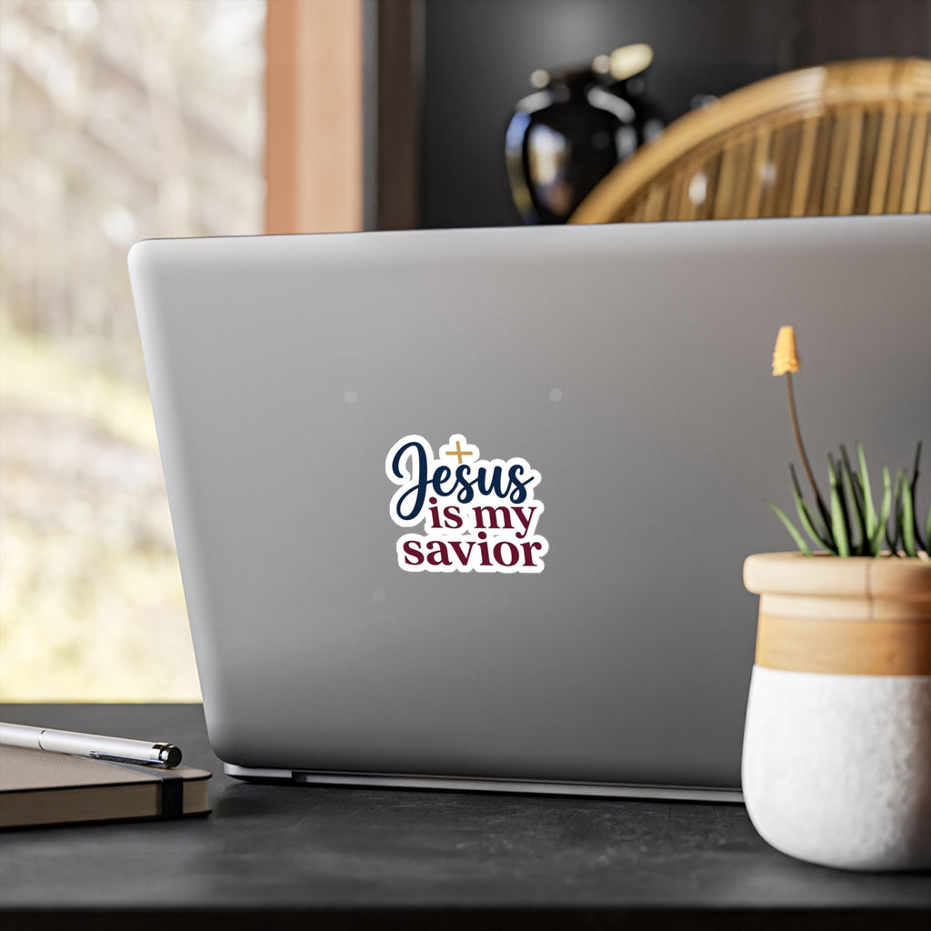 Jesus Is My Savior Vinyl Sticker