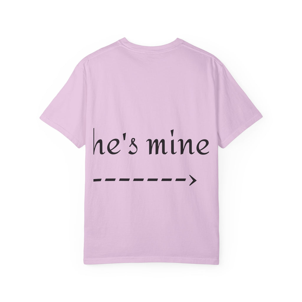 Graphic T-Shirt — "I Ride His Face / He's Mine" Couples Tee