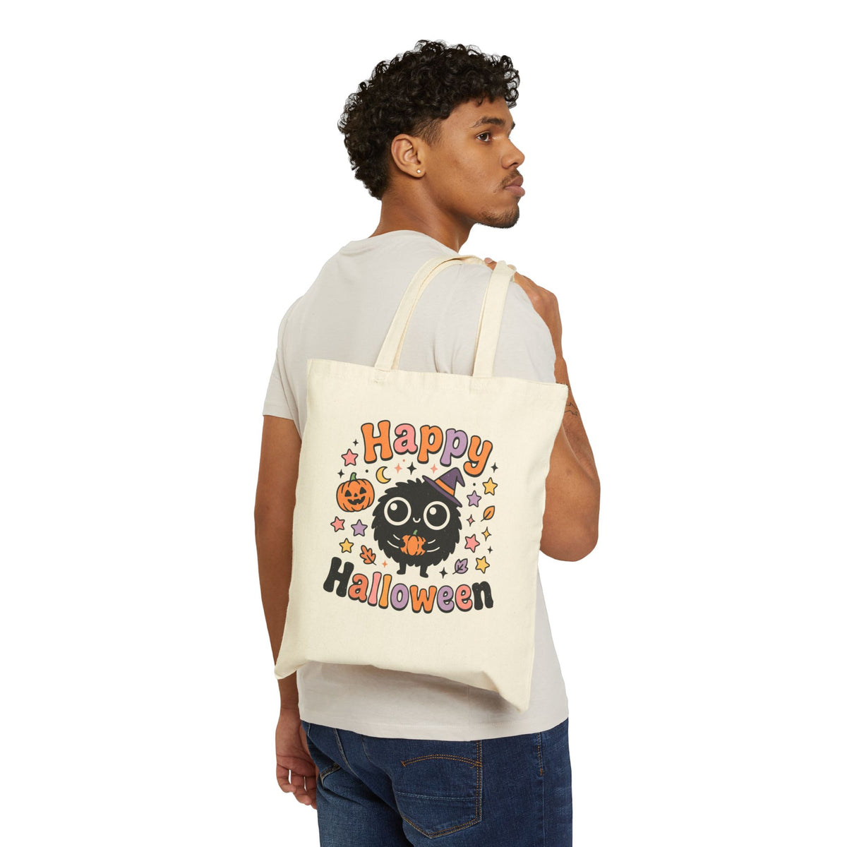 Halloween Tote Bag  'Happy Halloween'