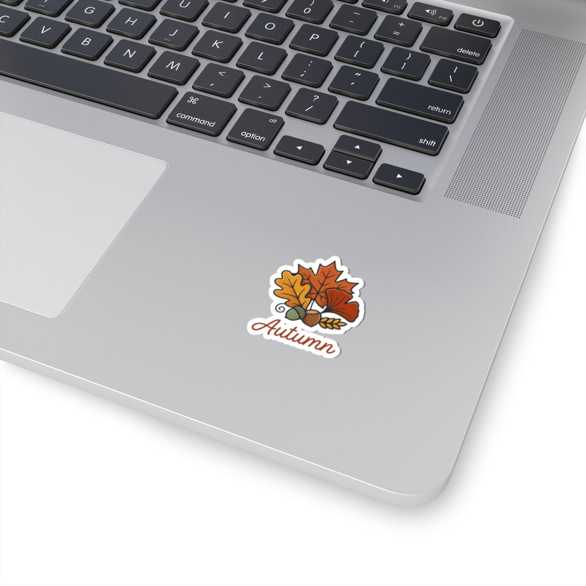 Autumn Leaf Sticker — Fall Leaves & Acorn Kiss-Cut Decal