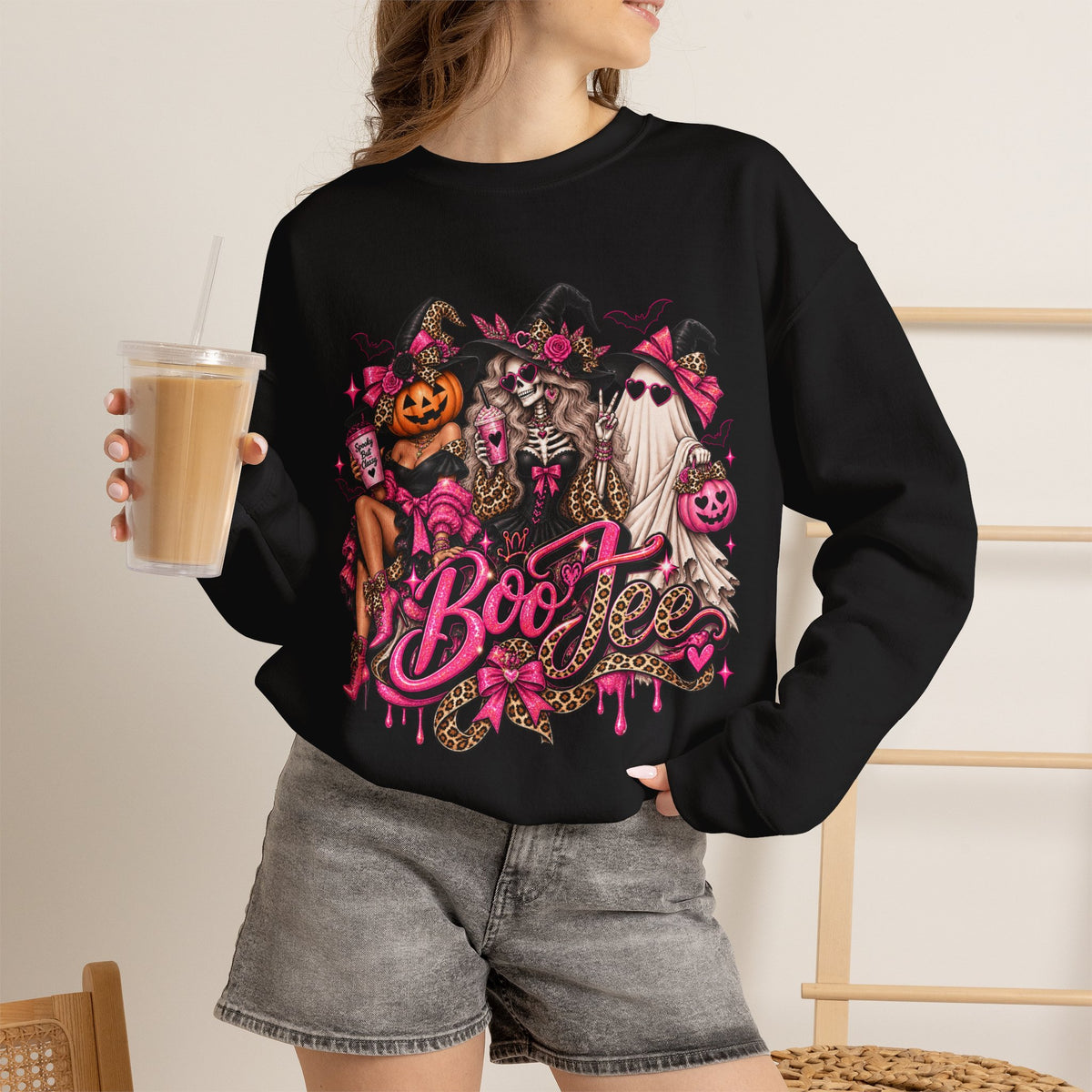 Halloween 'BooJee" Crewneck Sweatshirt