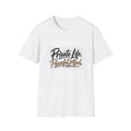 T‑Shirt - "Private Life, Peaceful Mind" Script Graphic Tee