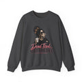 Crewneck Sweatshirt — "Dead Tired, Still Fabulous" Graphic