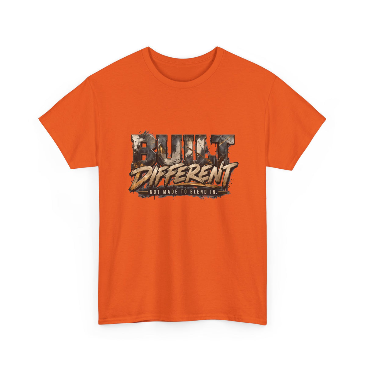 Built Different T-Shirt — 'Built Different' Graphic Tee for Athletes & Motivated Go-Getters