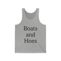 Boats and Hoes Tank Top — Funny Nautical Summer Shirt