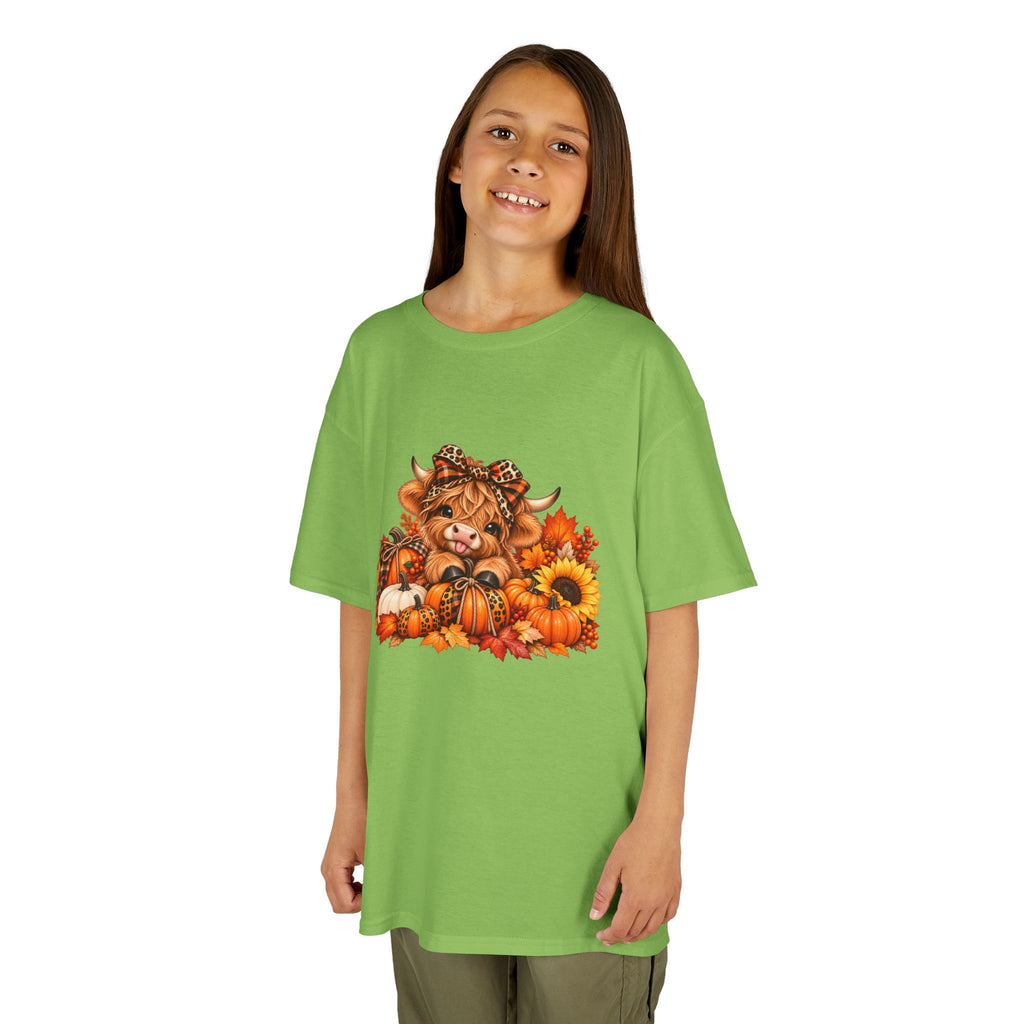 Kids Thanksgiving Harvest Pumpkin Tee