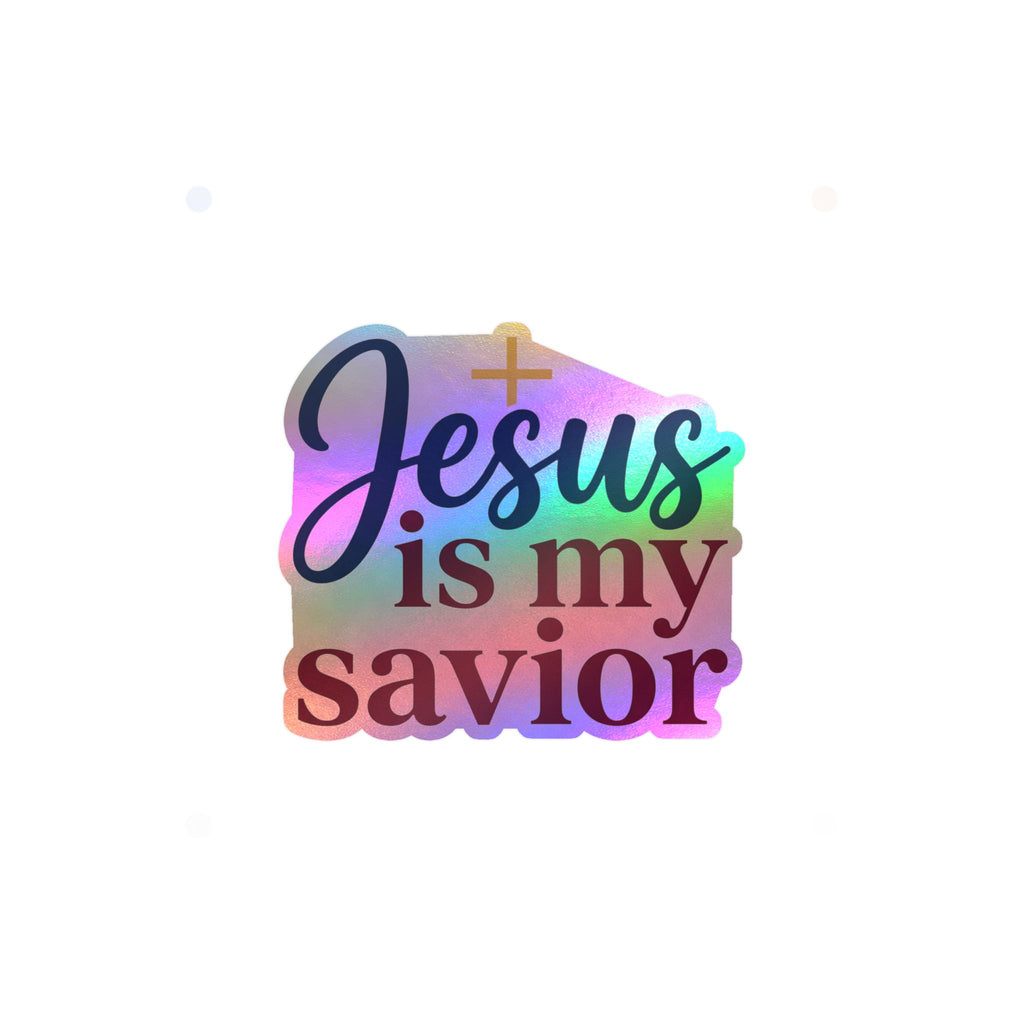 Jesus Is My Savior Vinyl Sticker