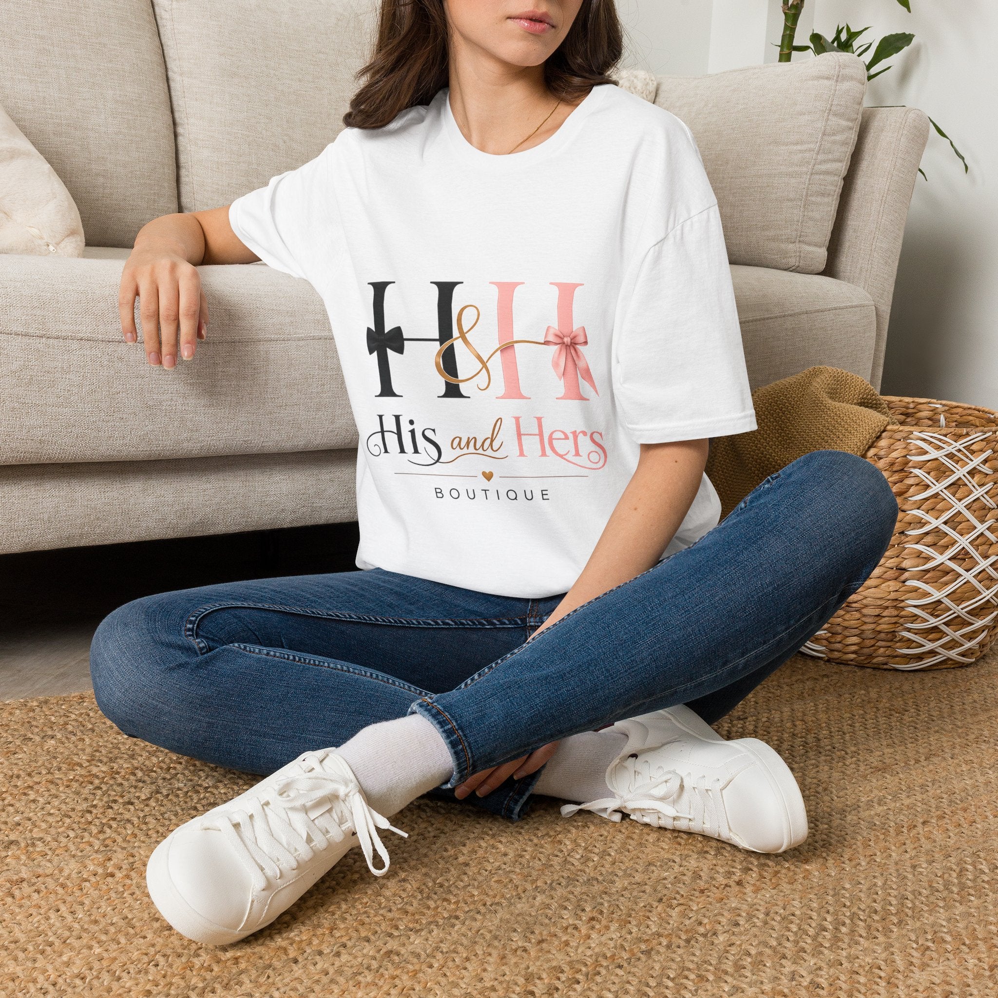 His & Hers T-Shirt — Couples Matching 'His and Hers' Graphic Tee