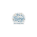 It's a Boy Custom Shape Magnet — Baby Shower Announcement & Gender Reveal Favor