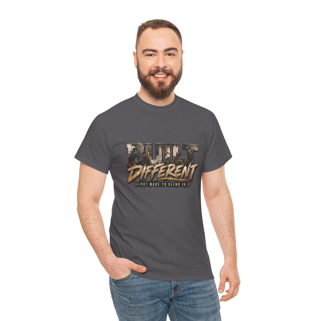 Built Different T-Shirt — 'Built Different' Graphic Tee for Athletes & Motivated Go-Getters