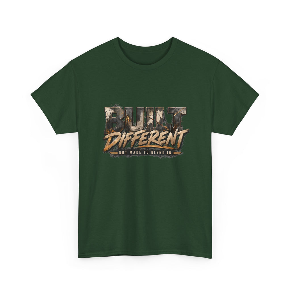 Built Different T-Shirt — 'Built Different' Graphic Tee for Athletes & Motivated Go-Getters