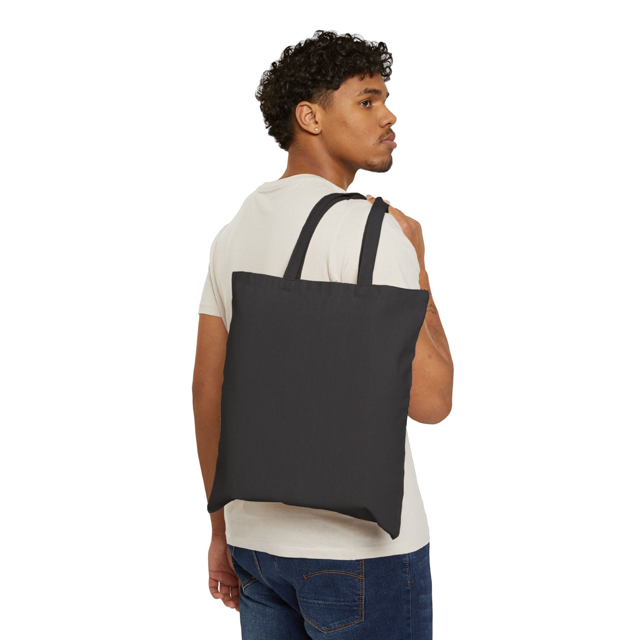 Plant Mom Canvas Tote Bag — Cute Indoor Plant Lover Grocery Beach Tote