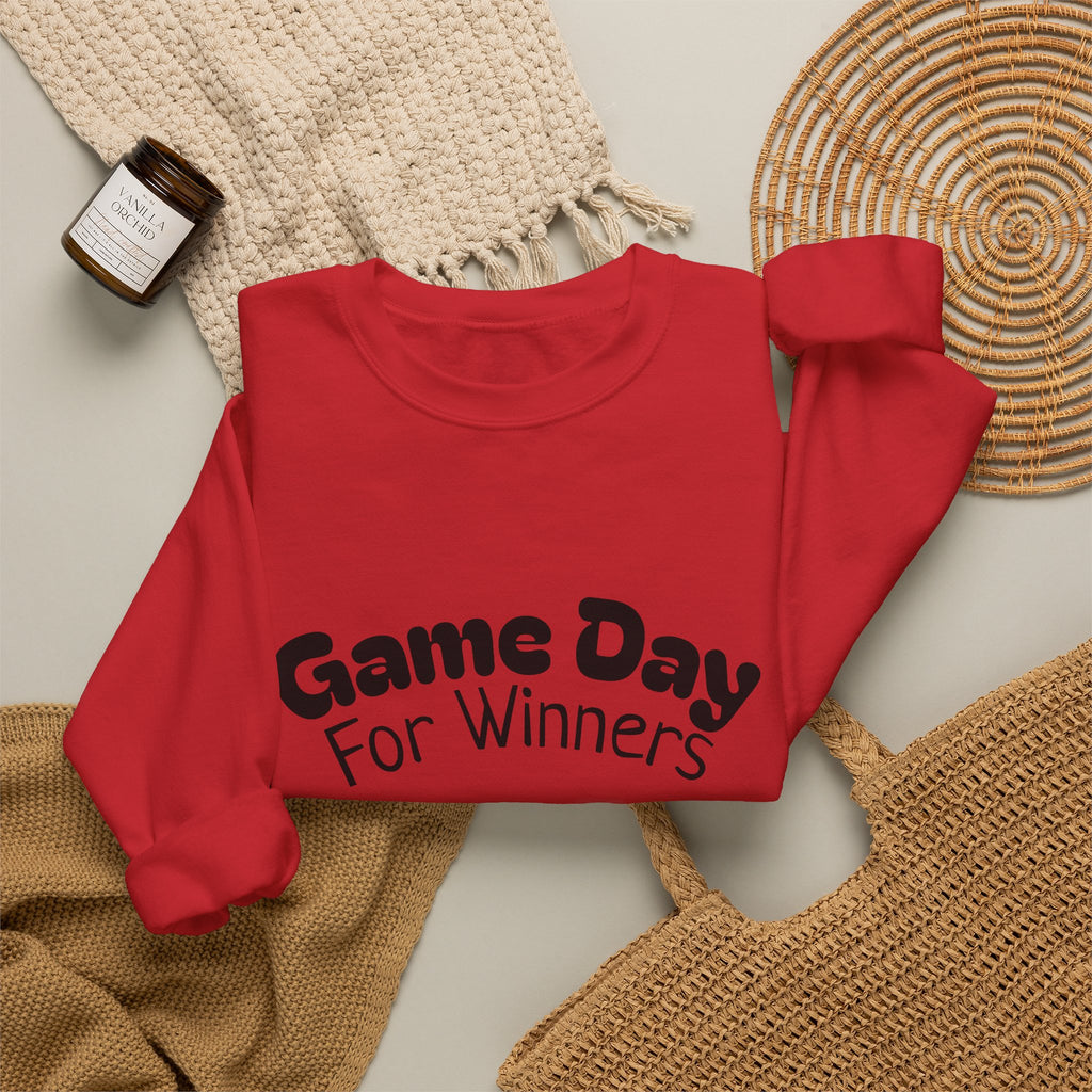 Crewneck Sweatshirt — "Game Day for Winners"