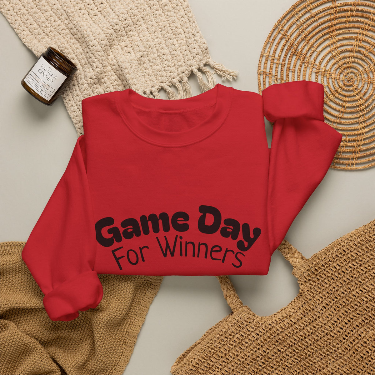 Crewneck Sweatshirt — "Game Day for Winners"