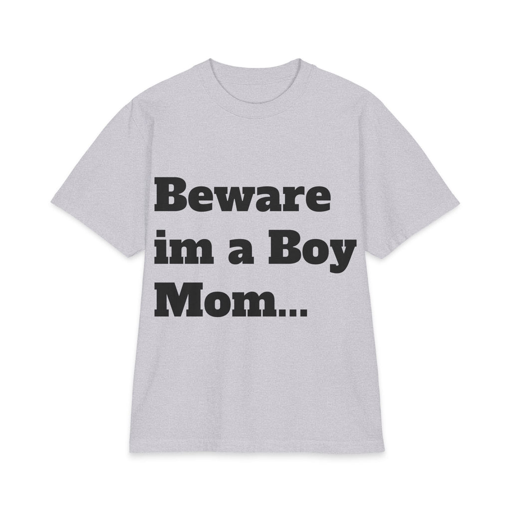 Boy Mom T‑Shirt — “Beware I’m a Boy Mom… I Don’t Give Princess Treatments” Cotton Tee