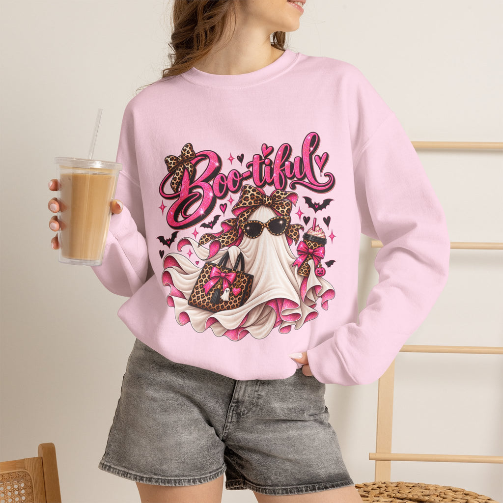 Boo-itful Ghost Crewneck Sweatshirt