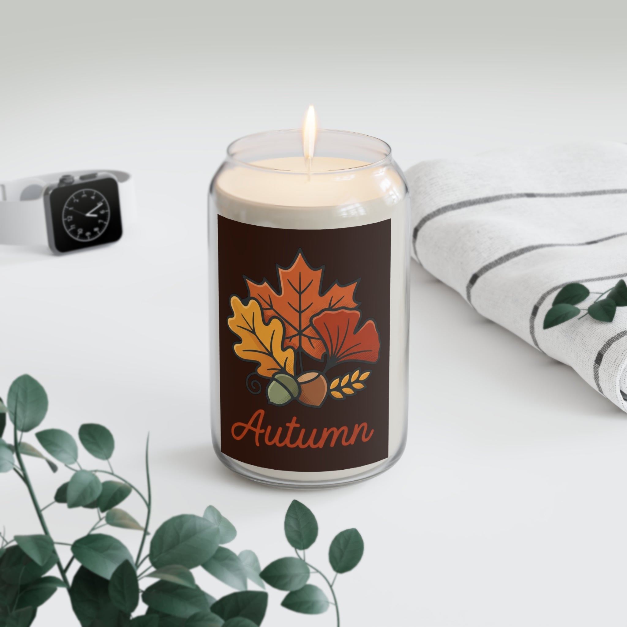 Autumn Soy Candle — 13.75 oz Scented Fall Candle