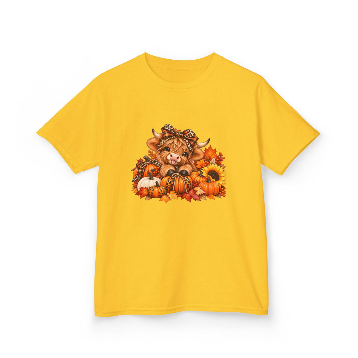 Kids Thanksgiving Harvest Pumpkin Tee