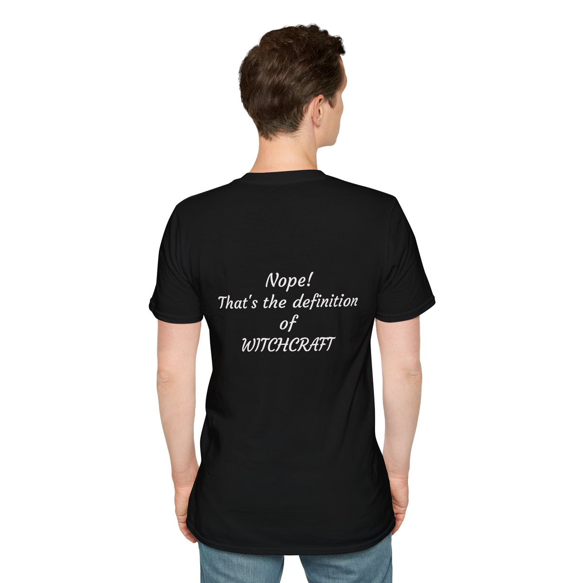 "Christian? is the practice of perceived supernatural powers" Graphic Tee