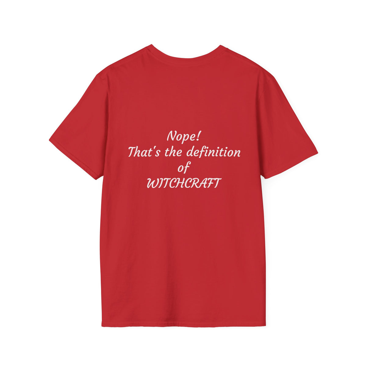 "Christian? is the practice of perceived supernatural powers" Graphic Tee