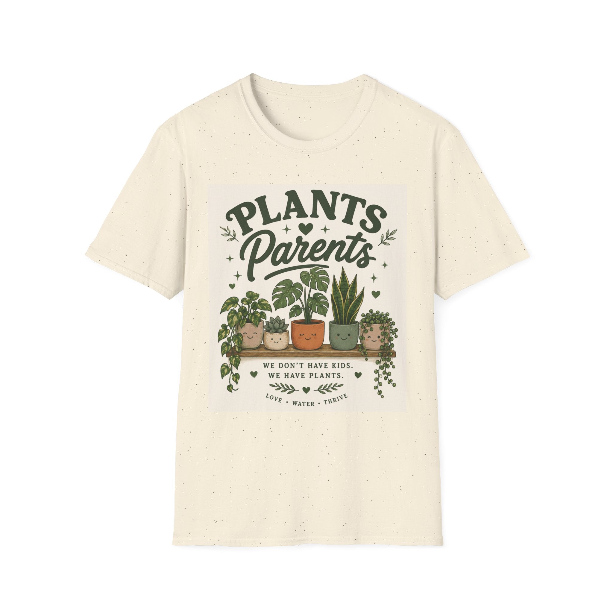 Plants Parents T-Shirt — Funny Plant Lover Graphic Tee