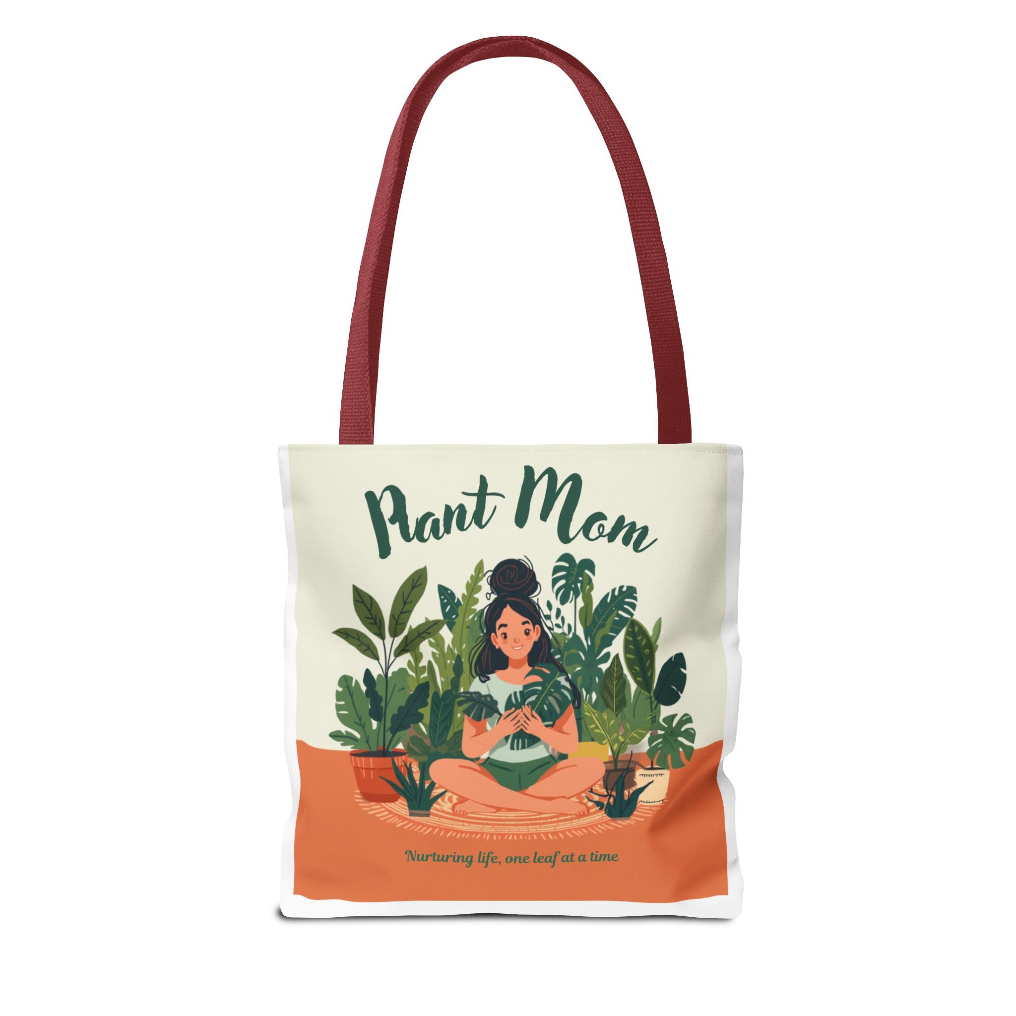 Plant Mama Tote Bag — Floral Plant Mom Canvas Carryall
