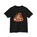Kids Autumn Harvest Girl Thanksgiving T-Shirt