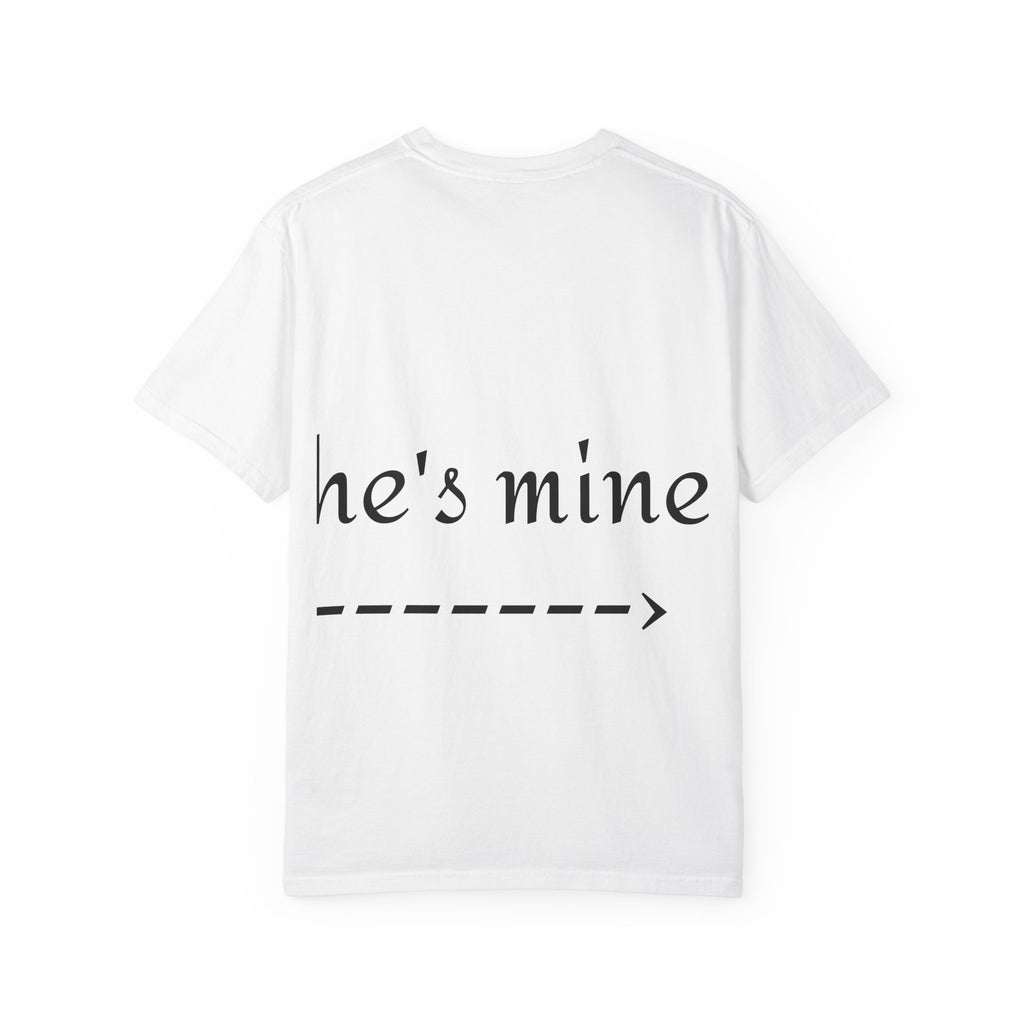 Graphic T-Shirt — "I Ride His Face / He's Mine" Couples Tee