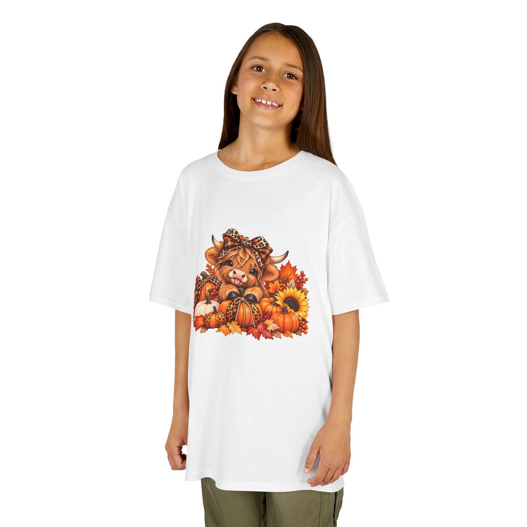 Kids Thanksgiving Harvest Pumpkin Tee