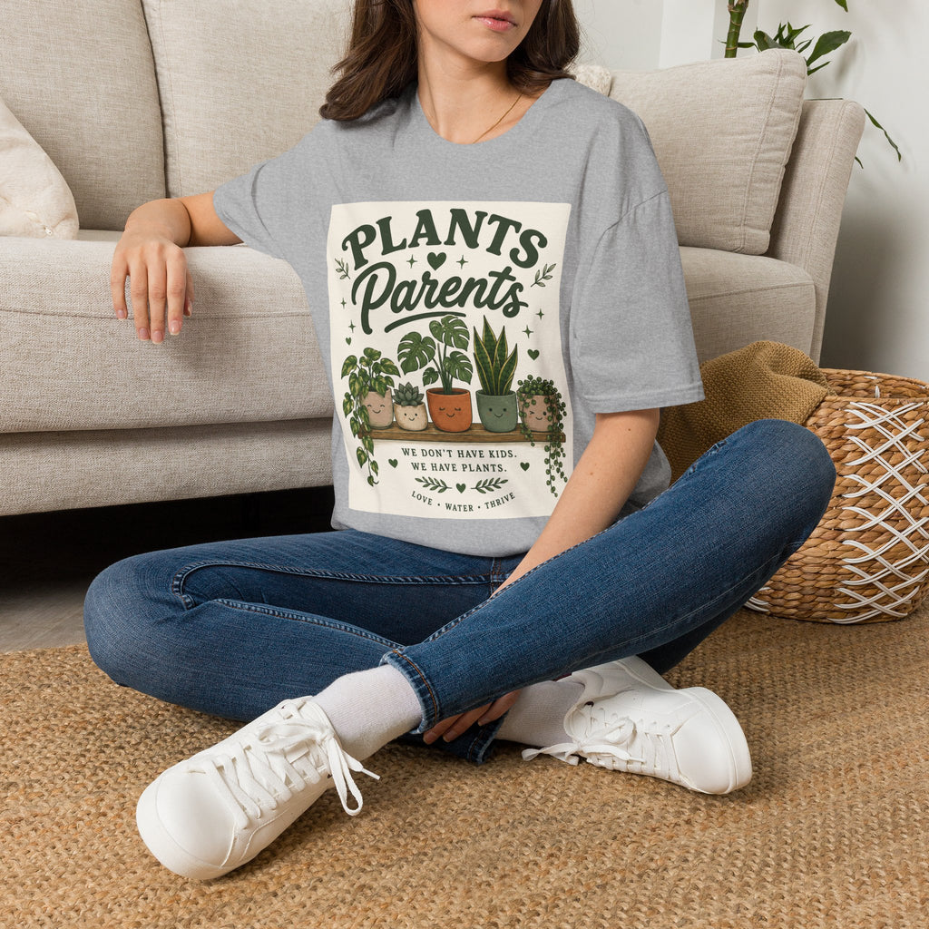 Plants Parents T-Shirt — Funny Plant Lover Graphic Tee