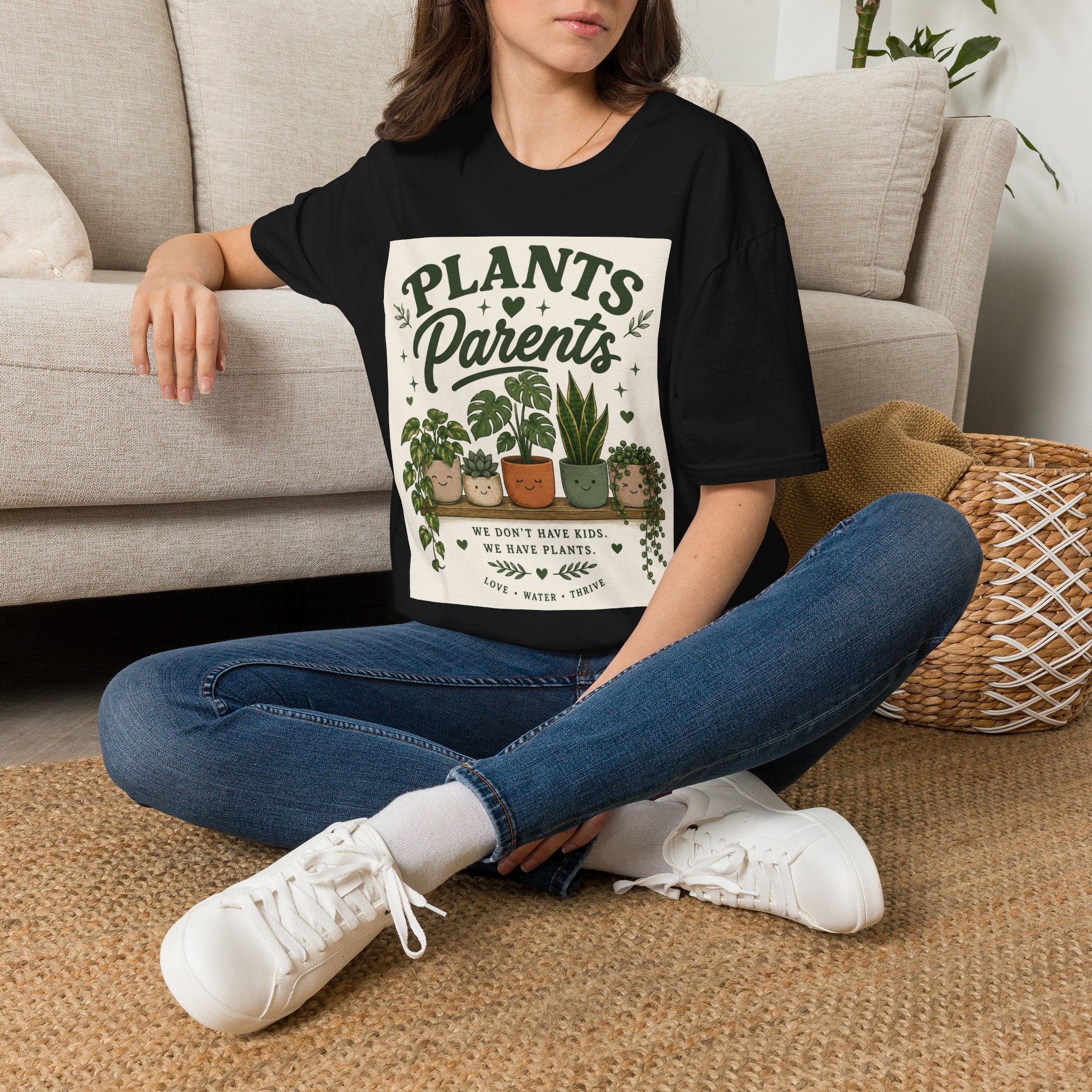 Plants Parents T-Shirt — Funny Plant Lover Graphic Tee