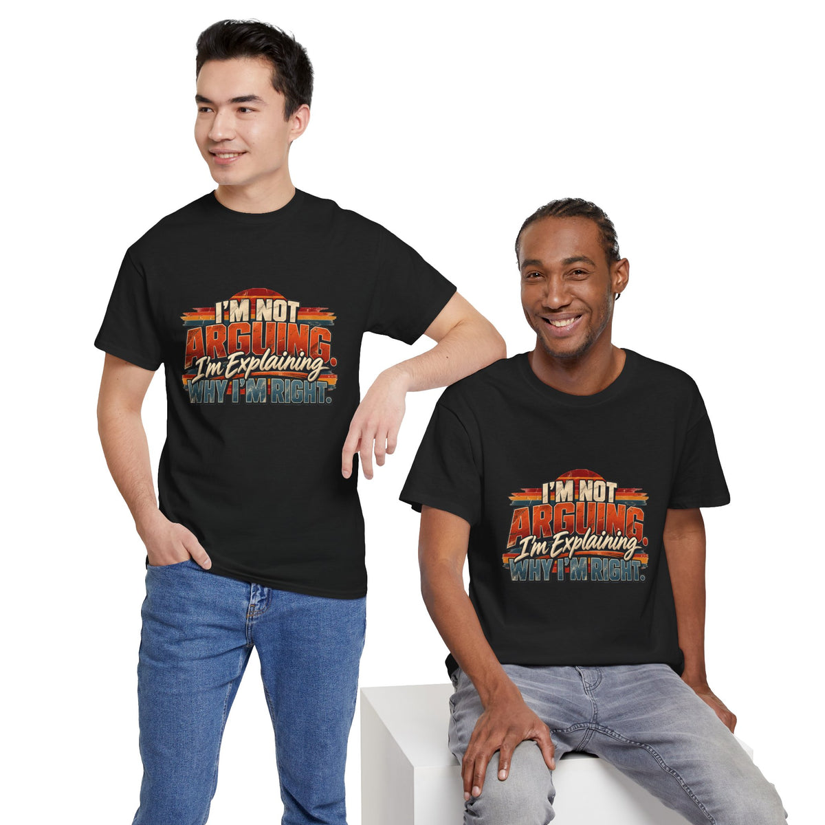 I'm Not Arguing I'm Explaining T-Shirt – Funny Sarcastic Graphic Tee