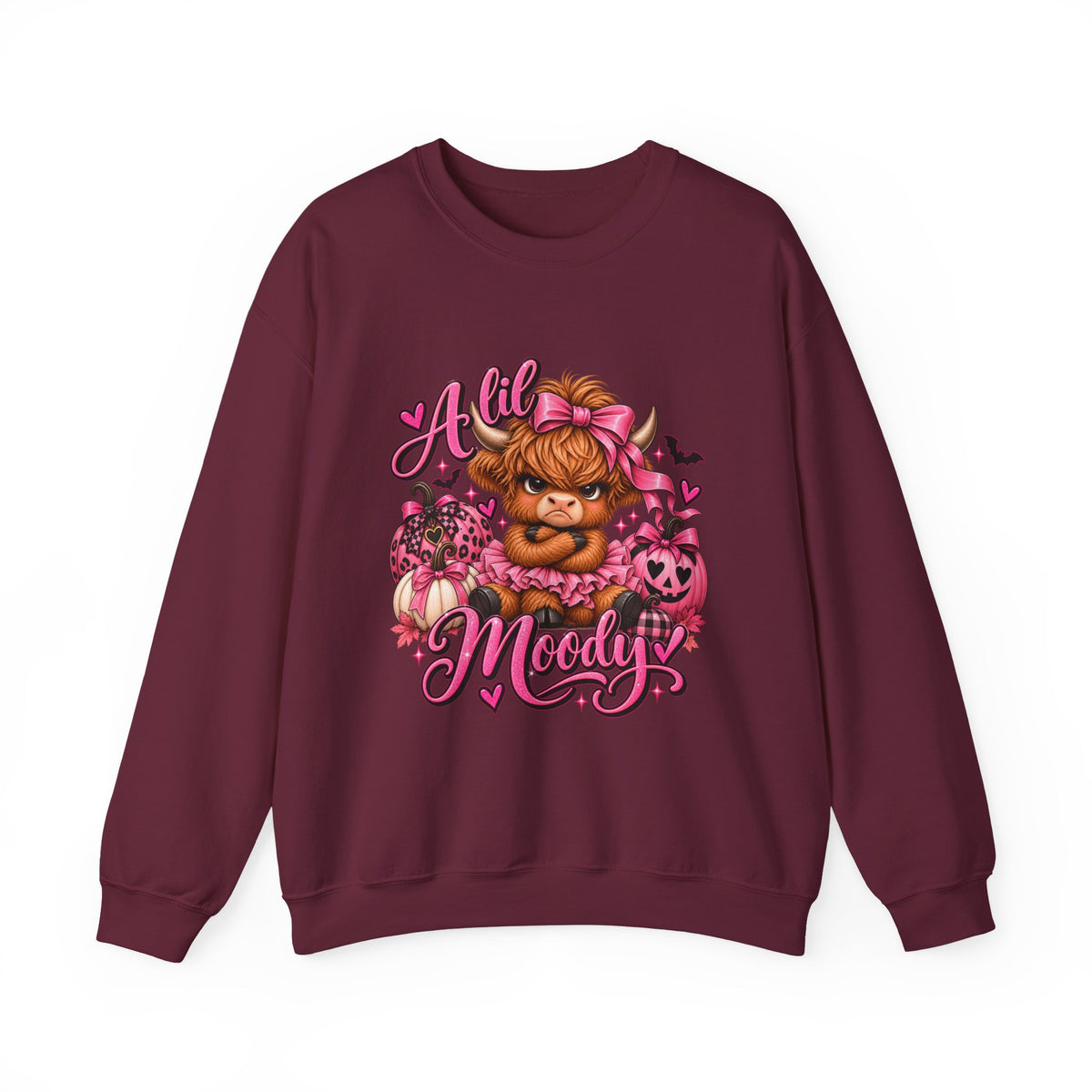 Crewneck Sweatshirt — "A Lil Moody"
