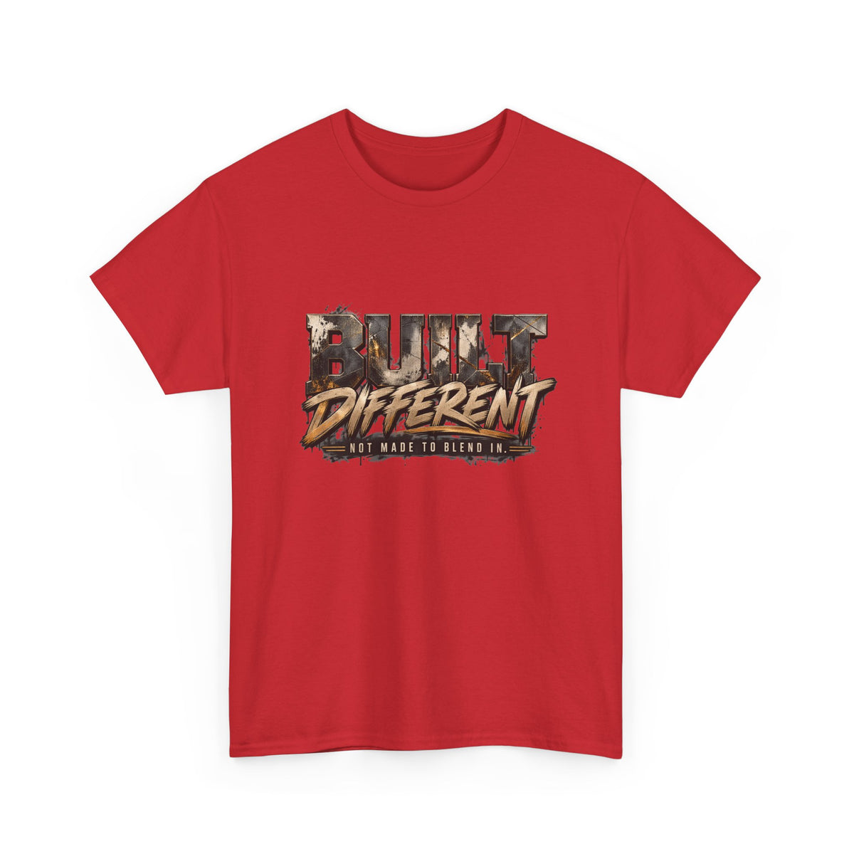 Built Different T-Shirt — 'Built Different' Graphic Tee for Athletes & Motivated Go-Getters
