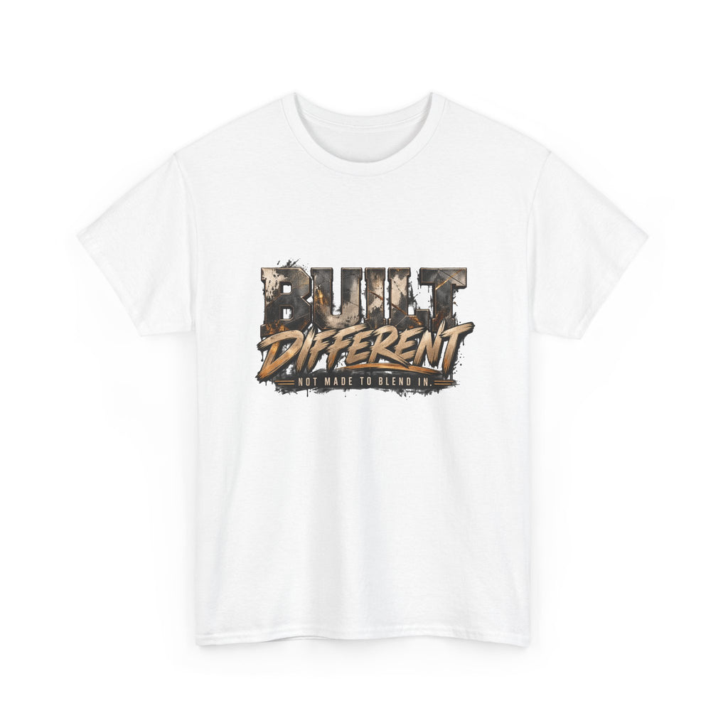 Built Different T-Shirt — 'Built Different' Graphic Tee for Athletes & Motivated Go-Getters
