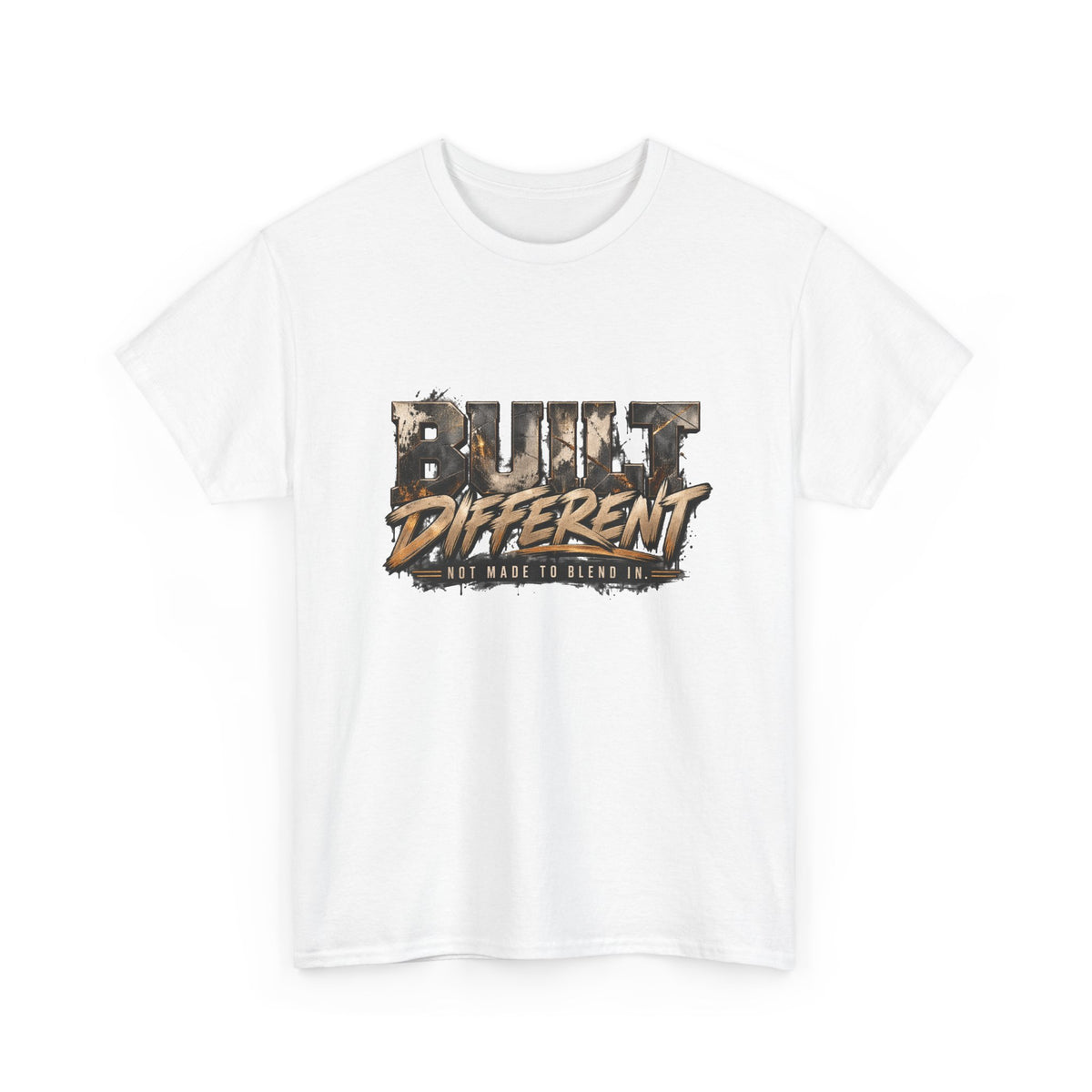 Built Different T-Shirt — 'Built Different' Graphic Tee for Athletes & Motivated Go-Getters