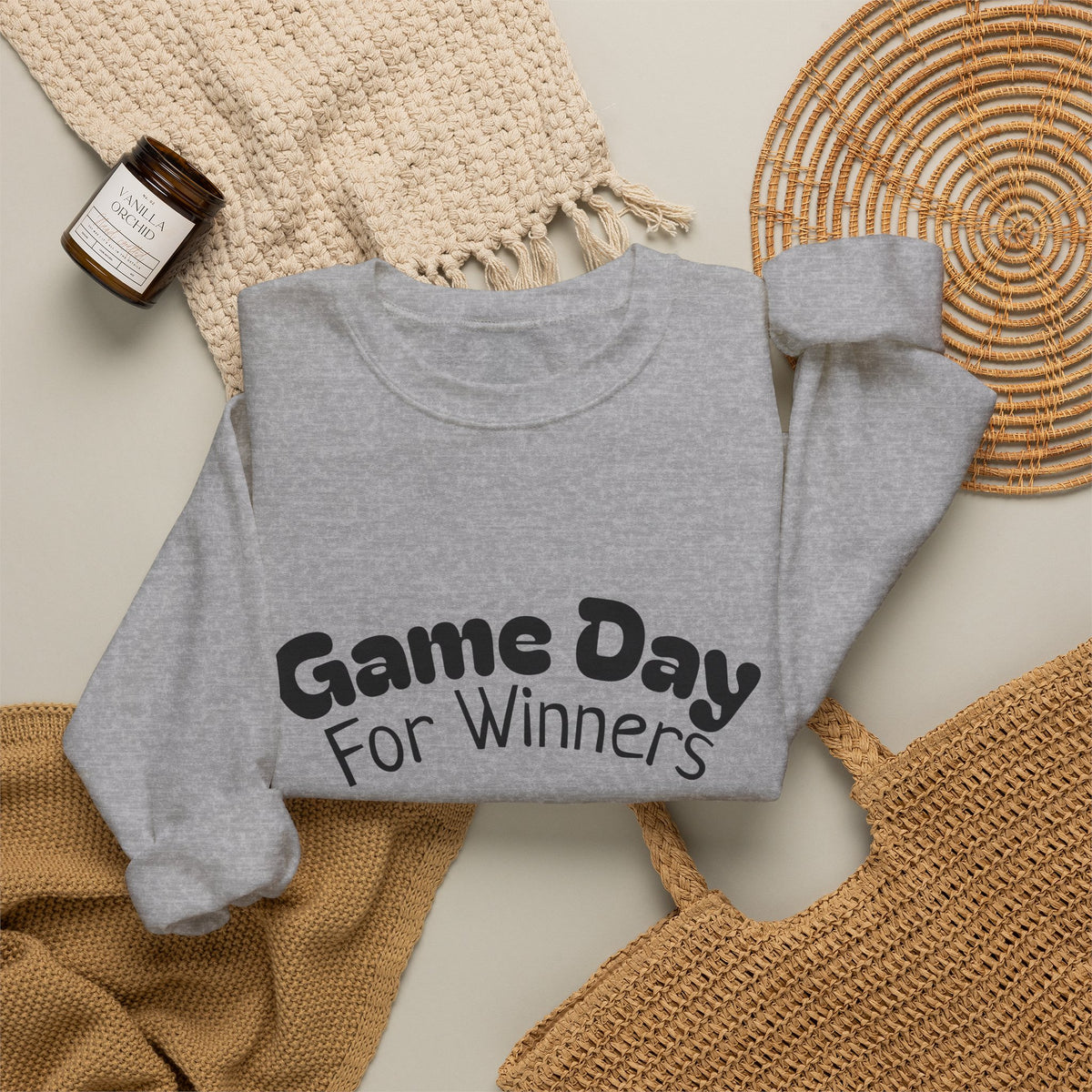 Crewneck Sweatshirt — "Game Day for Winners"