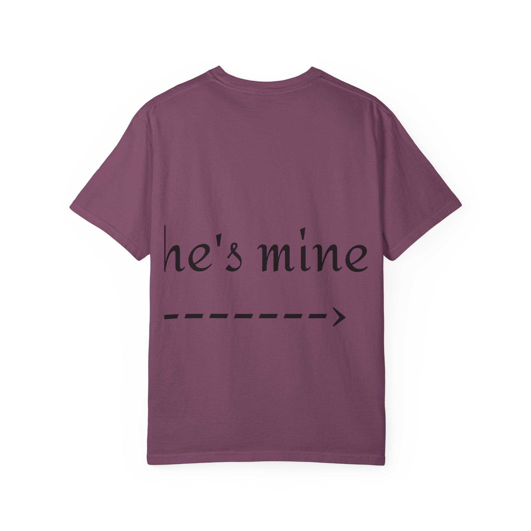 Graphic T-Shirt — "I Ride His Face / He's Mine" Couples Tee