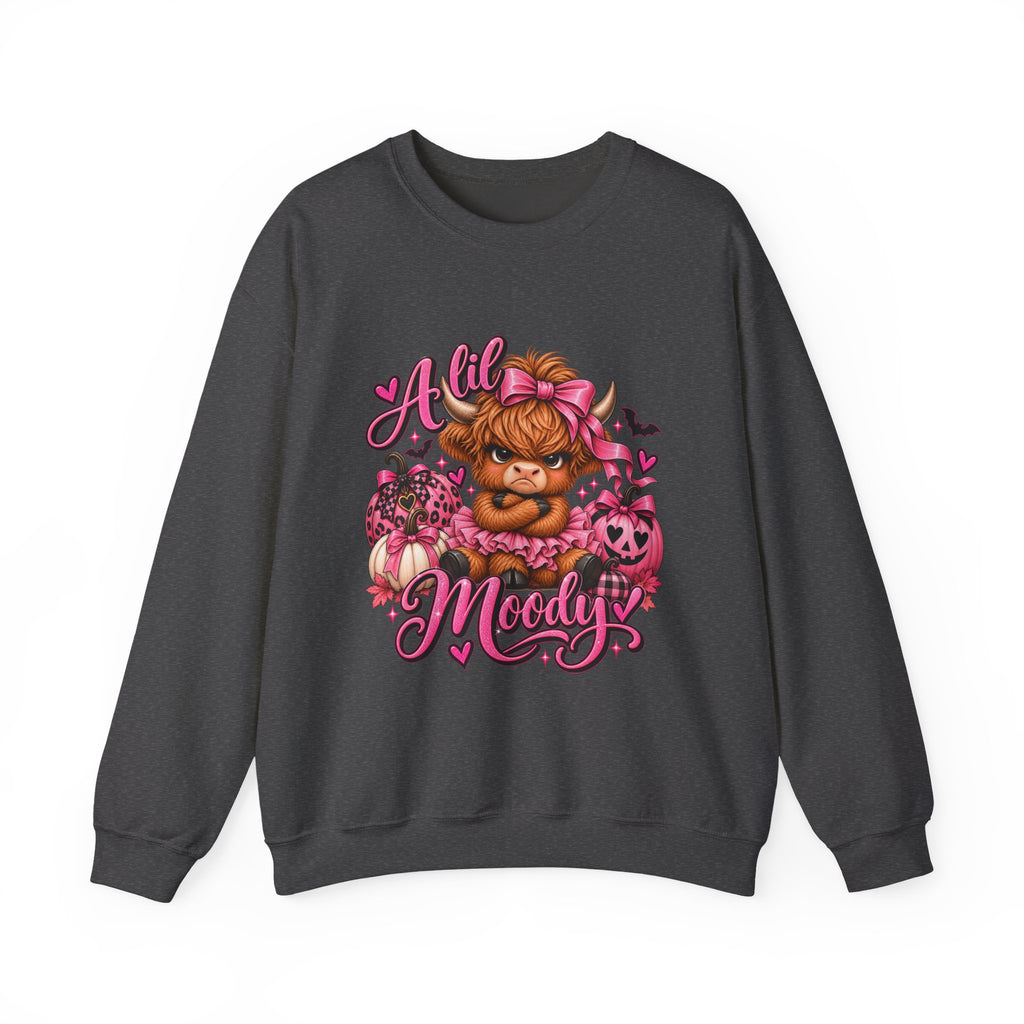 Crewneck Sweatshirt — "A Lil Moody"