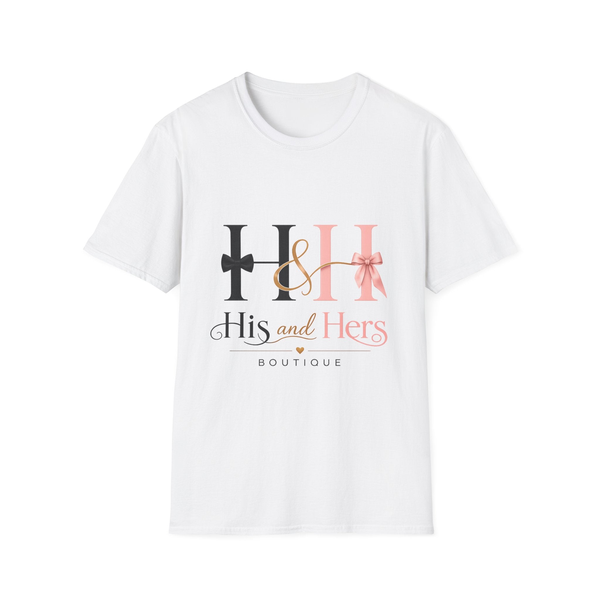 His & Hers T-Shirt — Couples Matching 'His and Hers' Graphic Tee