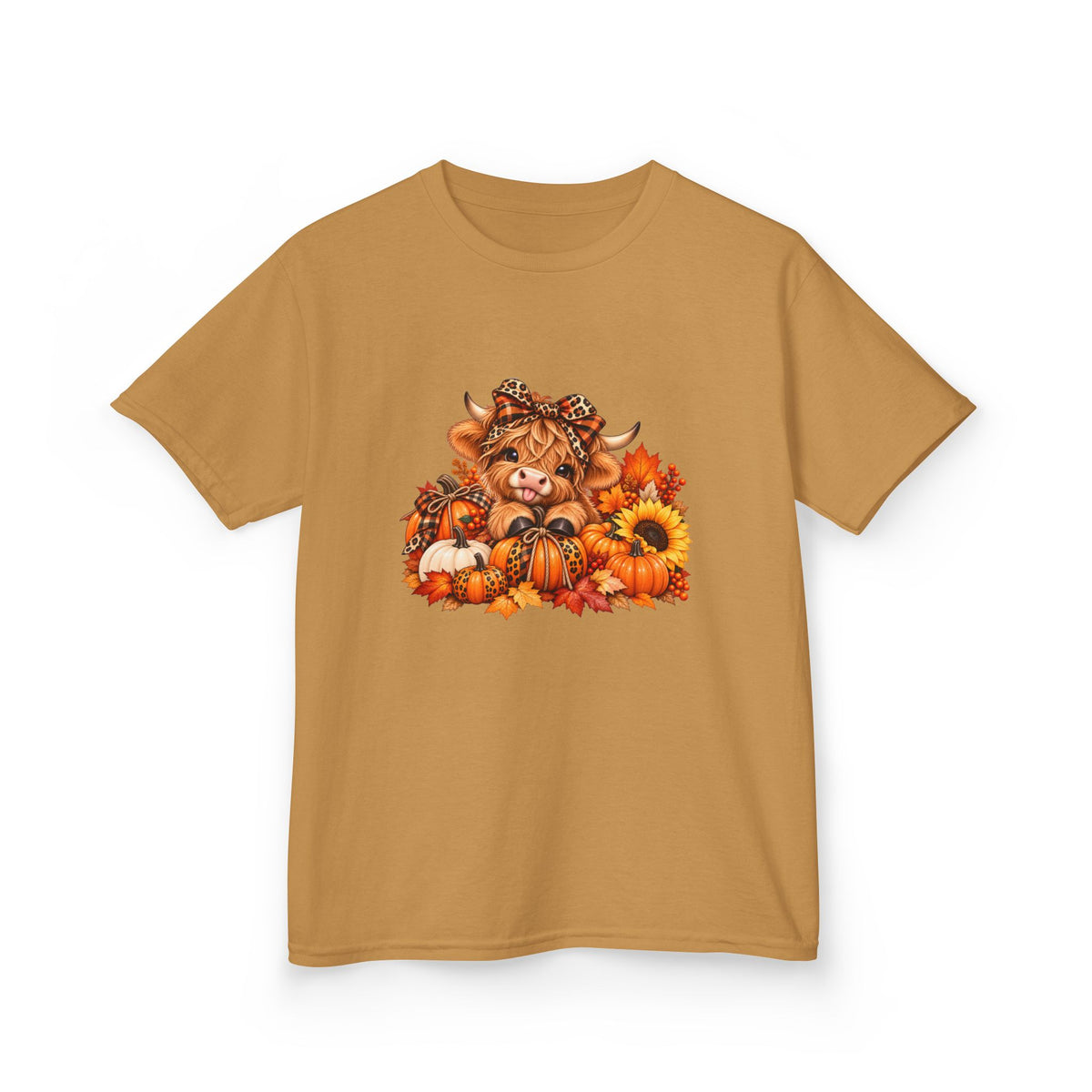 Kids Thanksgiving Harvest Pumpkin Tee