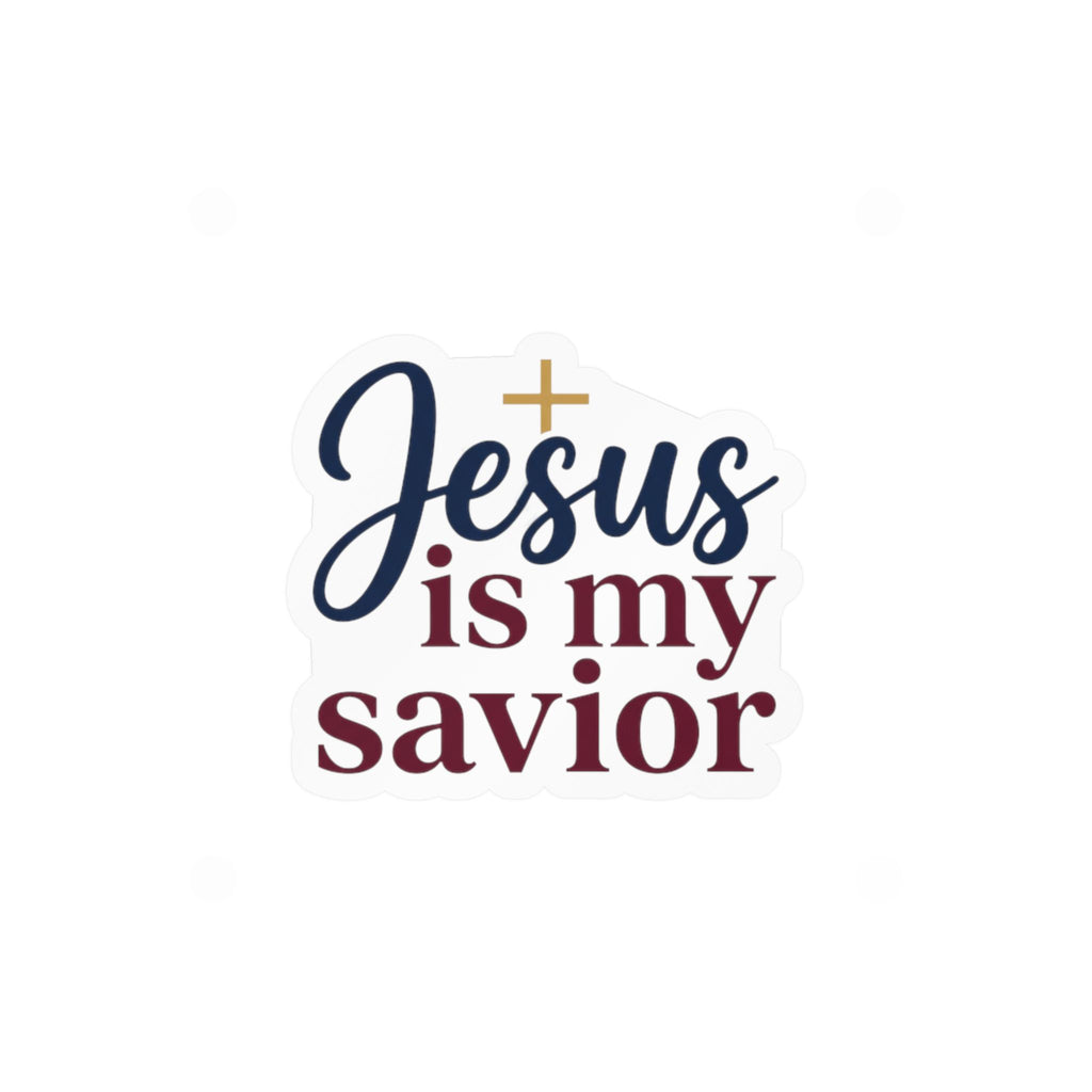 Jesus Is My Savior Vinyl Sticker