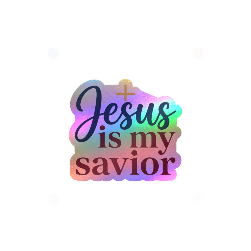 Jesus Is My Savior Vinyl Sticker