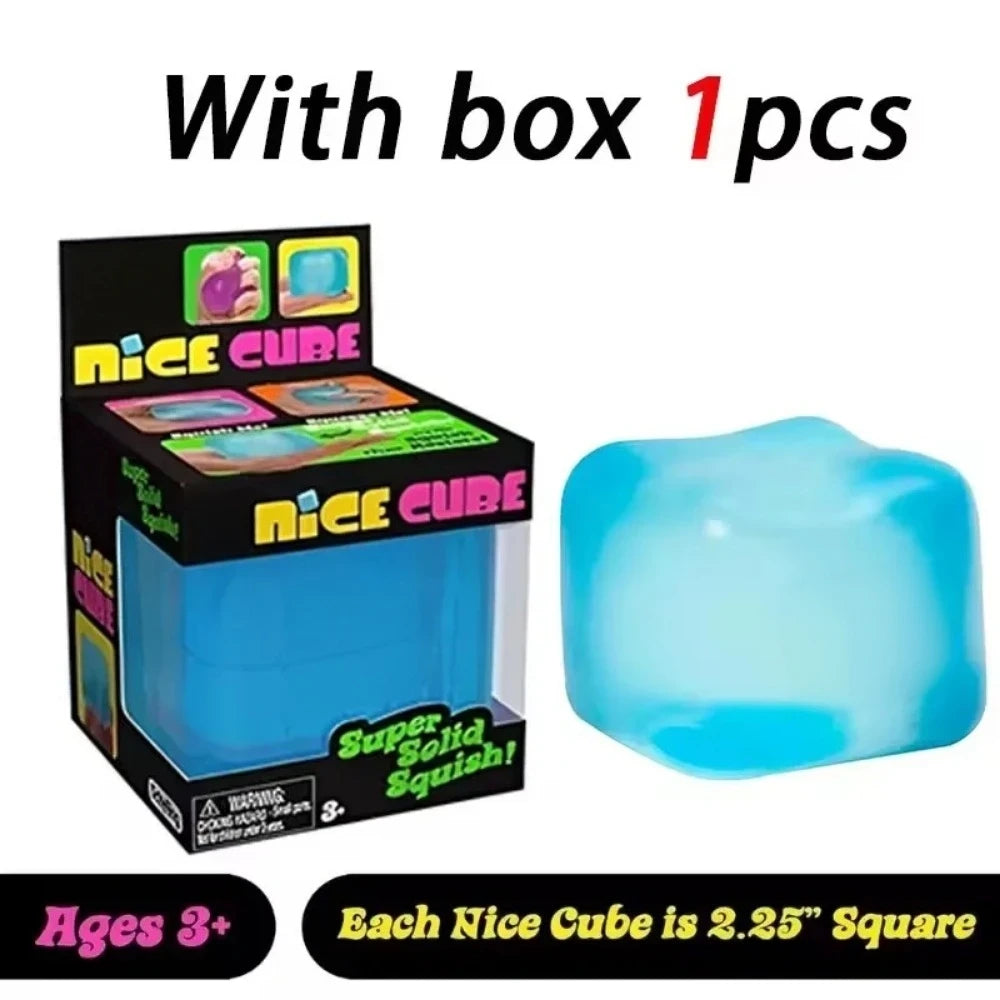 Ice Cube Squishy Desk Toy