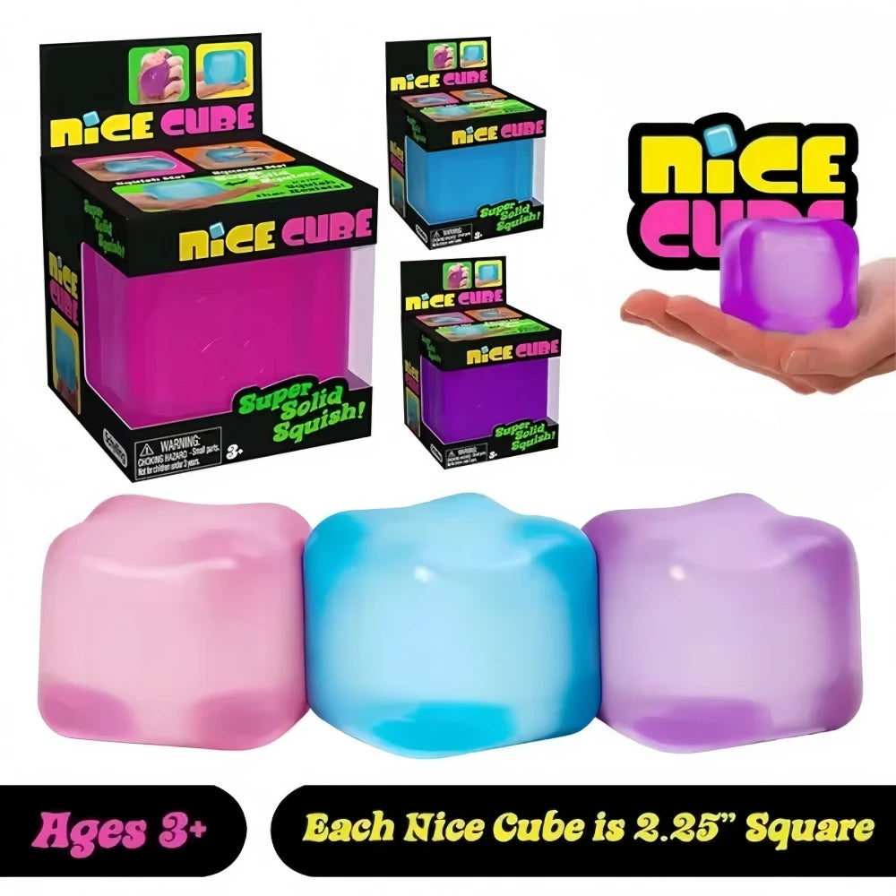 Ice Cube Squishy Desk Toy