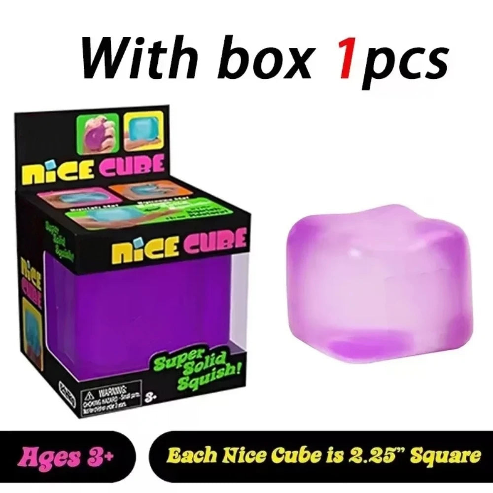 Ice Cube Squishy Desk Toy