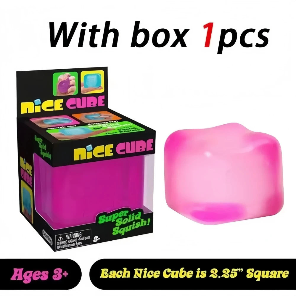 Ice Cube Squishy Desk Toy