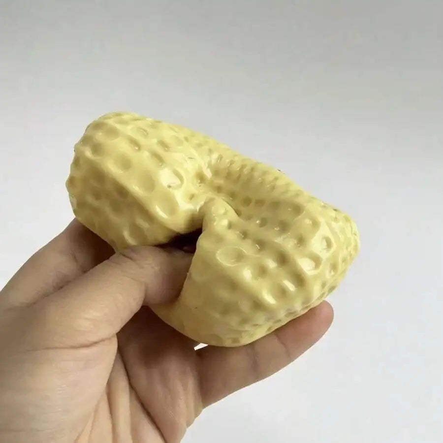 Peanut Stress Ball Crunchy Squeeze Squishy Toy