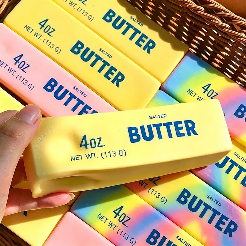 14/24CM Butter Stick Fidget Toys Squishy